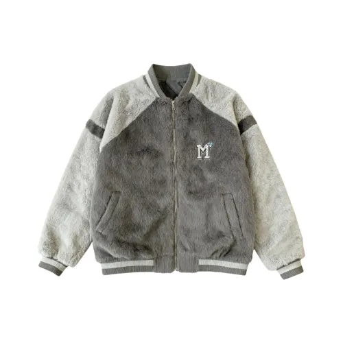 DITB Темно-серый Женские Бархатные Куртки