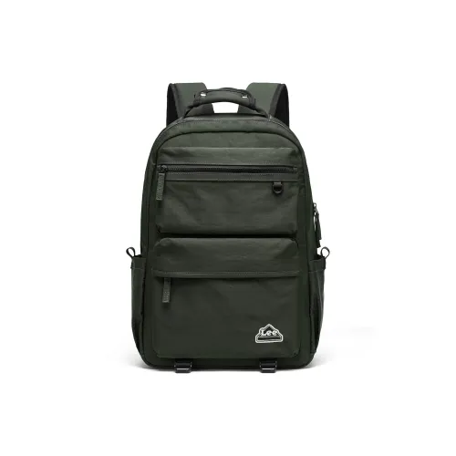 Lee Ткань Рюкзак Стандартный Унисекс Асфальт Серый Мох Зеленый