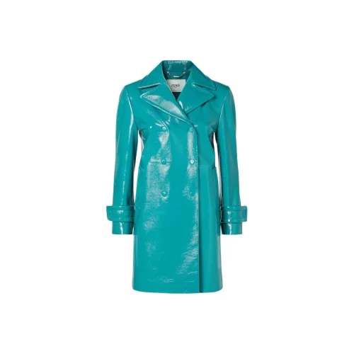 FENDI SS26 Кожа Куртка Женская