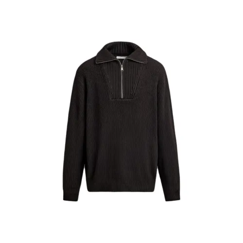 ZARA Шоколад Мужской Трикотаж