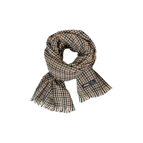 Jeep Полиэстер Трикотаж Шарфы Унисекс