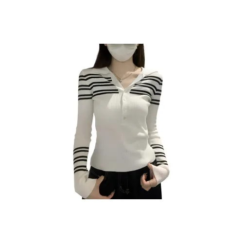 LADYXIEXIE Белый Женский Трикотаж