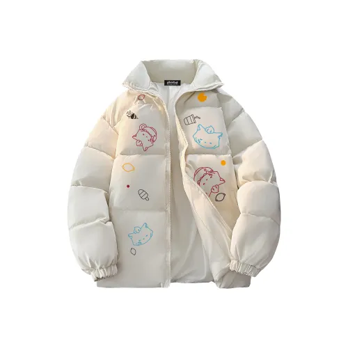 Pleasant Goat and Big Big Wolf Хлопковый пуховик Унисекс