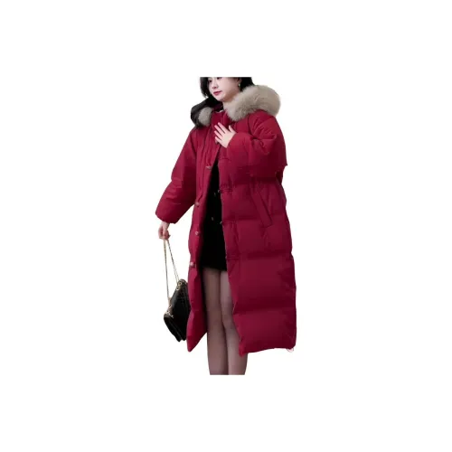 Amyway Бургунди Женские Пуховики