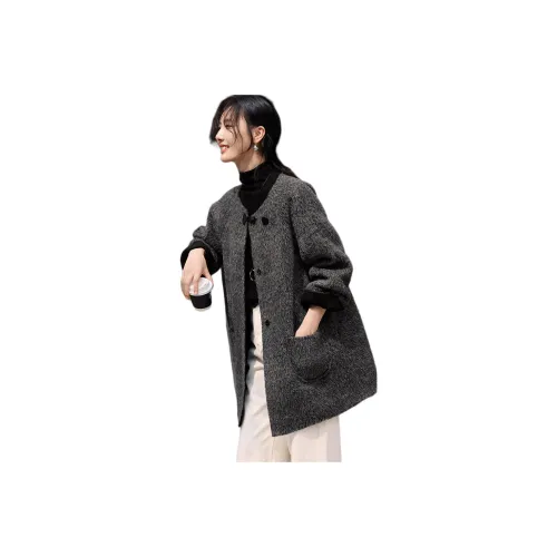 XWI Серый Женский Пальто