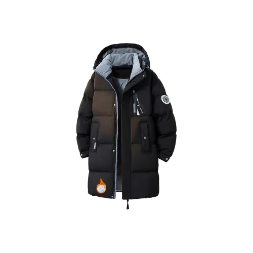 Left Bank С капюшоном хлопковый пуховик унисекс