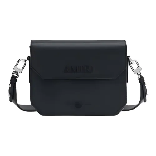 AMIRI Сумка через плечо из коровьей кожи мужская черная