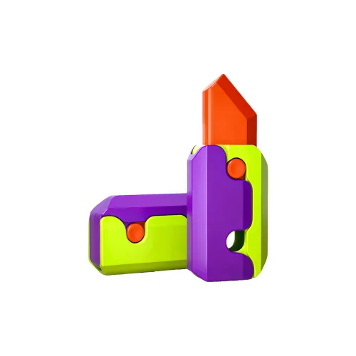 GUOU 3D Gravity Carrot Knife Многоцветный Шелковистый чехол Креативный шуточный игрушка