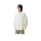 Бежевый утолщенный хлопковый пуховик