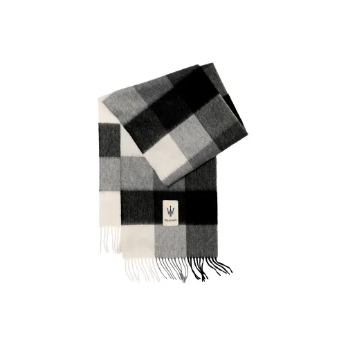 Maserati Шарфы из трикотажа Wool Knit Унисекс