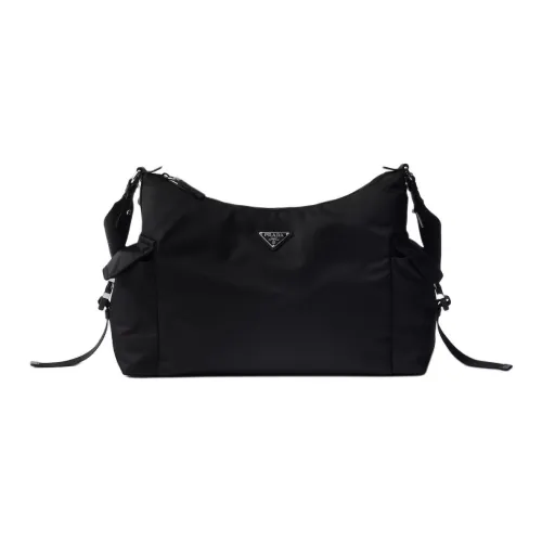 PRADA RE Нейлон Полиамид Сумка через плечо Мужская Черная