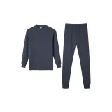 Дымчатый серый с высоким воротником