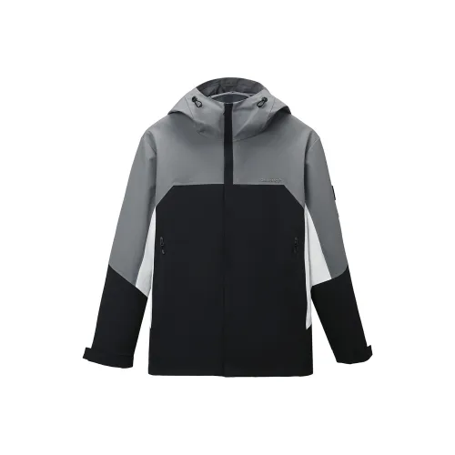 HLA Черная отделка P2 Мужская куртка