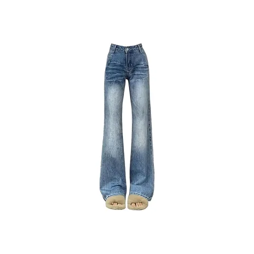 KULAIYA Blue Unisex Jeans KULAIYA Синий Унисекс Джинсы