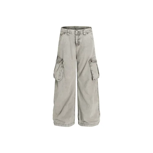 FDYZ Серые Унисекс Карго Брюки