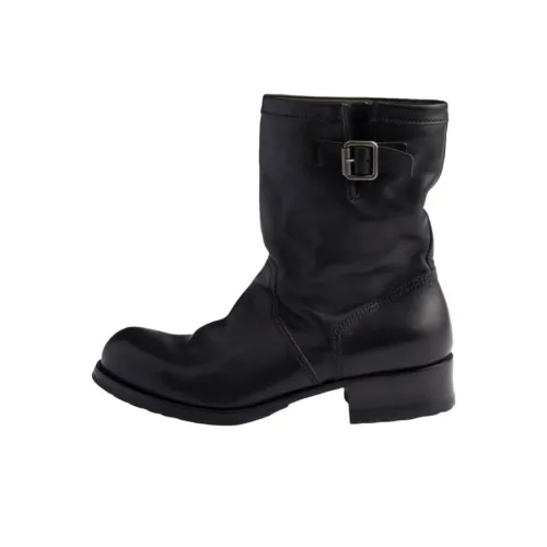 PRADA Ботильоны 4CM Мужской Черный