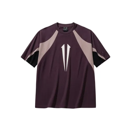 Anta T Рубашка Унисекс Тотальная Малиновая Розовая Коричневая