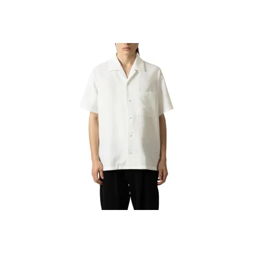 ATTACHMENT Белый Унисекс Рубашки