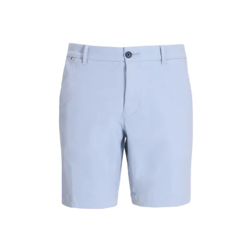 Hugo Boss Light Blue Men's Casual Shorts Hugo Boss Светло-голубые Мужские Повседневные Шорты