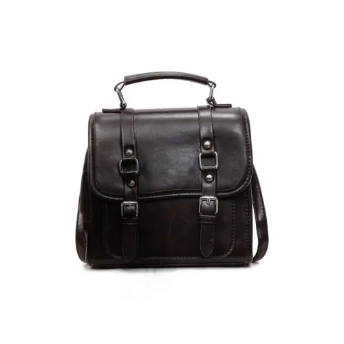 Tezimyt ПУ (полиуретан) Рюкзак Стандартный Унисекс Экрю Черный Темно-коричневый Кофейный