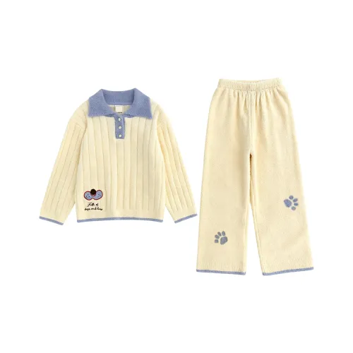 QIAOYUN Жёлтые Женские Пижамные Комплекты