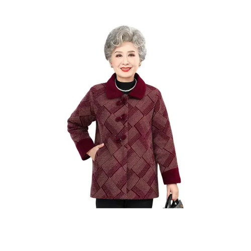 SHUHAOBAI Женские Средний Aged Пожилой Топы