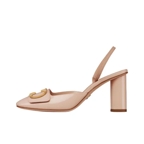 DIOR C'est Dior Высокий каблук 8 см Женские Телесный цвет