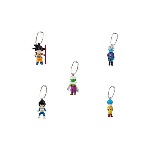 BANDAI Драконий Жемчуг Great Демон Гоку Вегета Бульма Пикколо Счастливый Draw Одиночная капсульная игрушка Цельная коробка 5 шт