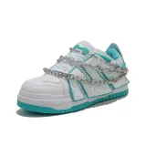 Белый, зеленый, серебряный