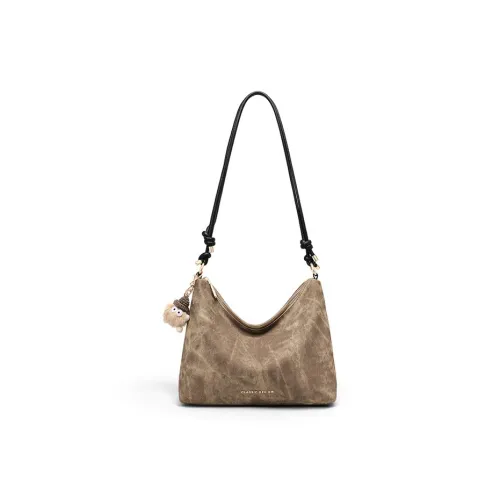 OUBOTE Сумка Tote из синтетической кожи сумка через плечо стандартная женская хаки и черная