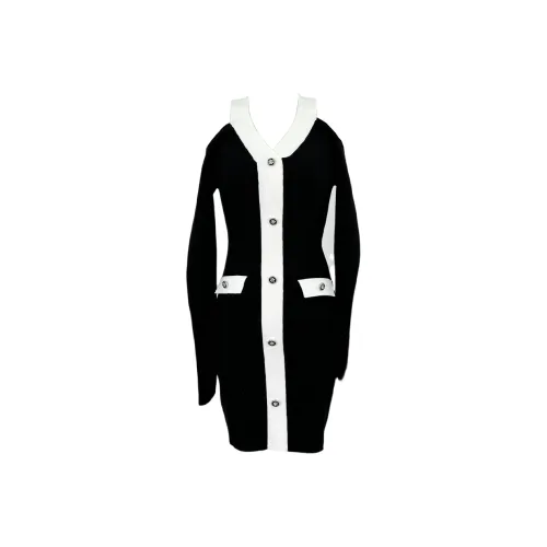 GRAYISMOON Длинное платье с длинными рукавами женское