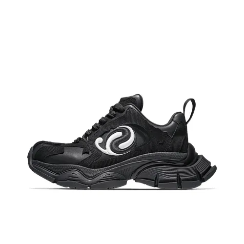 SALAXI Амортизация Высота Увеличение Устойчивость к Износу Низкий Топ Толстая Подошва Кроссовки Унисекс