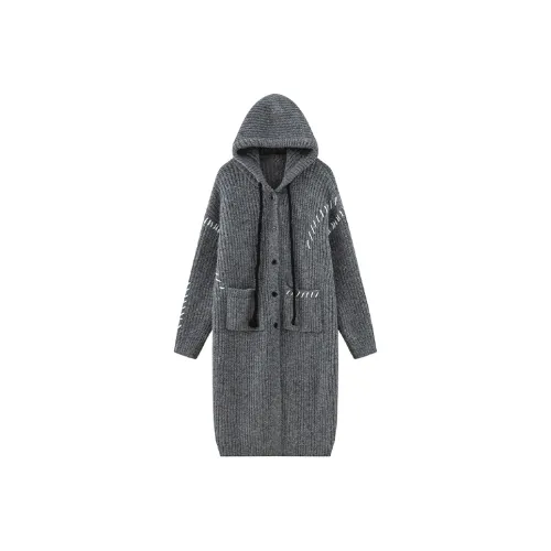 DITB Серый Женский Пальто
