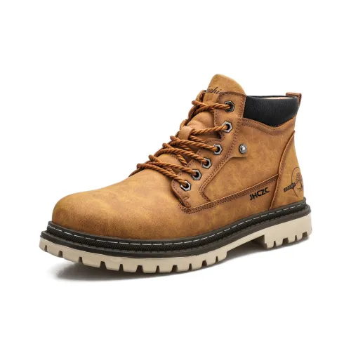 JHCZC Колено Высокая Мартин Ботинок Мужской