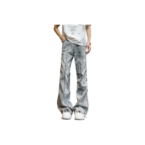 VNHP Gray Men's Jeans VNHP Серый Мужские Джинсы