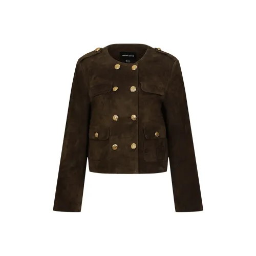 URBAN REVIVO Кожа Куртка Женская