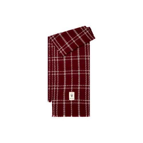 Maserati 100% овечья шерсть вязаные шарфы унисекс