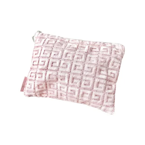 Givenchy Розовый Кружево Тиснение Косметичка Портативная с Встроенным Диском