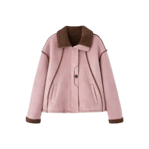 Incolore Розовый Женские пуховики