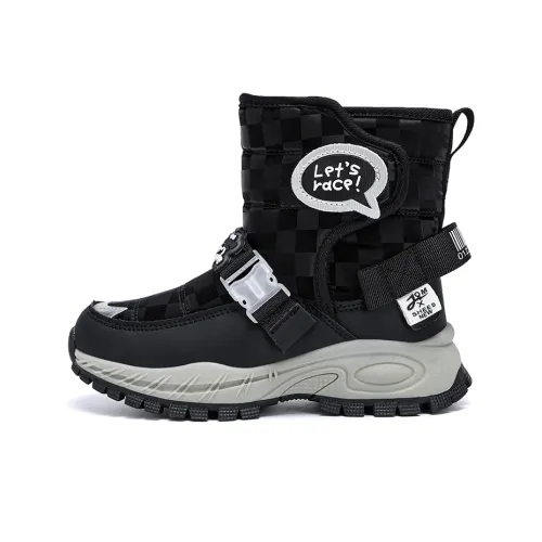 QIUTEXIONG Высокие топы Детские зимние сапоги Подростки