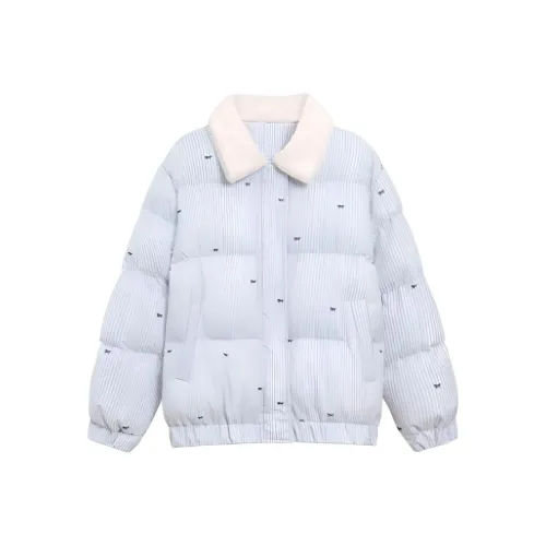 BVODE Синий Женские пуховики