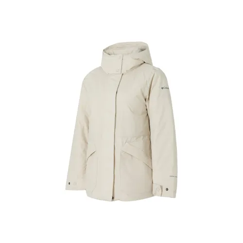Columbia Пуховики и зимние пальто Женские Светлый хаки 278