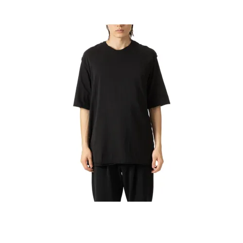 ATTACHMENT Черный Унисекс T-рубашки