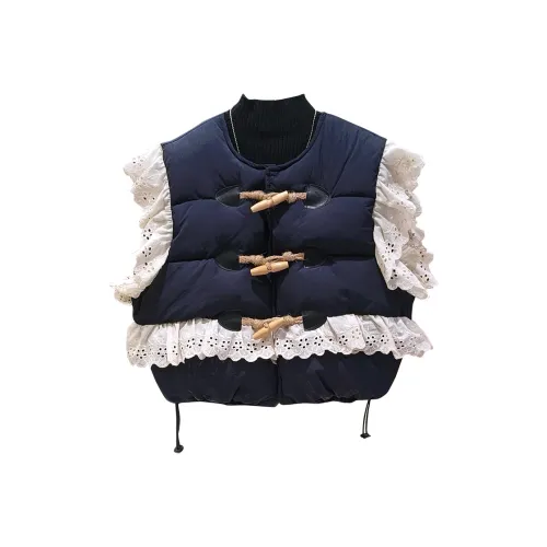 COHX Темно-синие женские жилеты