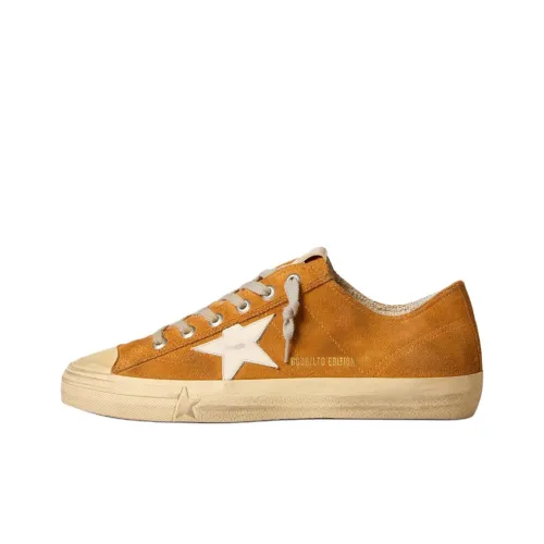 Golden Goose V Star Low Top Скейтборд Кроссовки Мужские Коричневые