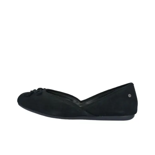 UGG Lena Планшет Повседневная Обувь Женская Черная