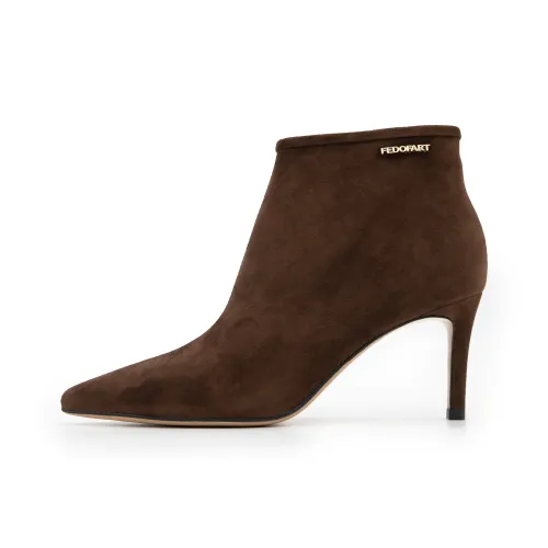 FED Ботильоны 7CM Женские Кофе