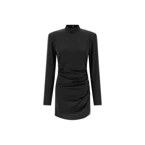 Rotate Длинное Платье с Длинными Рукавами Женское