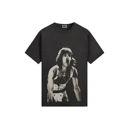 KITH x THE ROLLING STONES FW25 Mick Jagger Concert PHOTO Винтаж T Рубашка Мужская