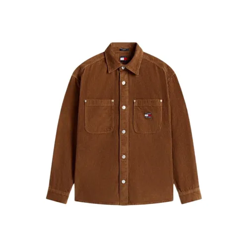 Tommy Hilfiger Орехи Hickory Мужская Рубашка